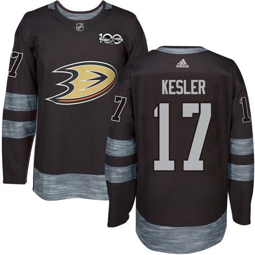 Adidas Ducks #17 Ryan Kesler Black 1917-100th Anniversary Stitched NHL Jersey